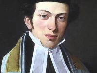 Et portræt maleri af Abraham Alexander Wolff