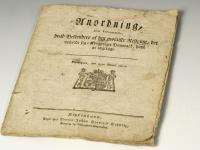 Anordningen fra 1814 der giver jøder rettigheder på lige fod med andre i Danmark