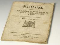 Anordningen fra 1814 der giver jøderne i Danmark rettigheder på lige fod med andre 