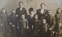 Et familie billede af en jødisk familie fra Rusland 
