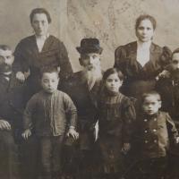 Et familie billede af en jødisk familie fra Rusland 